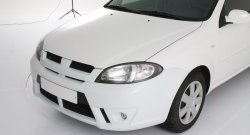 5 599 р. Передний бампер Style Daewoo Gentra KLAS седан (2012-2016) (Неокрашенный)  с доставкой в г. Пермь. Увеличить фотографию 2