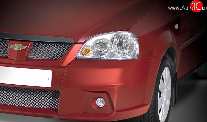 2 249 р. Комплект противотуманных фар в передний бампер Style Daewoo Gentra KLAS седан (2012-2016)  с доставкой в г. Пермь