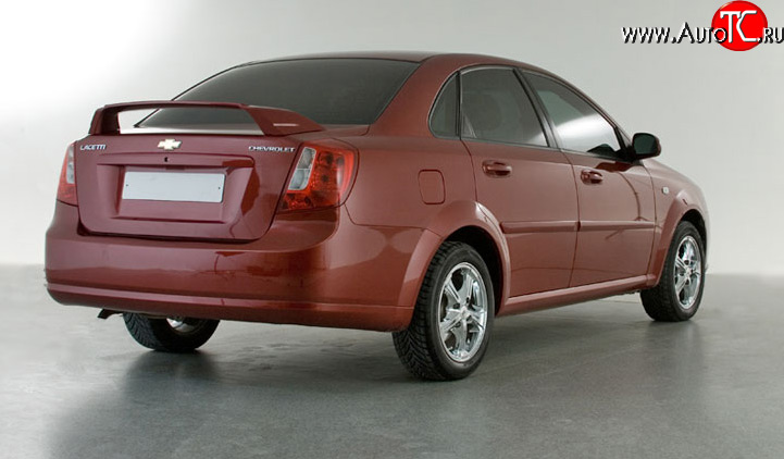 3 399 р. Спойлер Style на Daewoo Gentra KLAS седан (2012-2016) (Неокрашенный)  с доставкой в г. Пермь