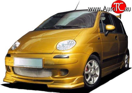 3 999 р. Накладка переднего бампера Sport-Line Daewoo Matiz M100 дорестайлинг (1998-2000)  с доставкой в г. Пермь