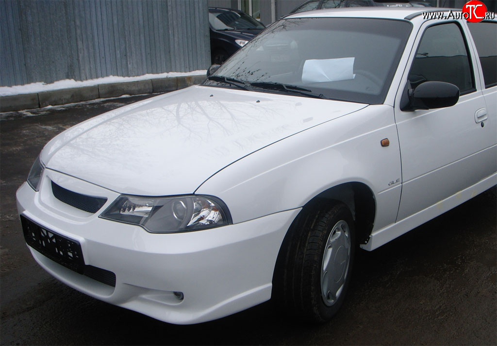 6 099 р. Пороги накладки GT Dynamics Daewoo Nexia рестайлинг (2008-2015) (Неокрашенные)  с доставкой в г. Пермь