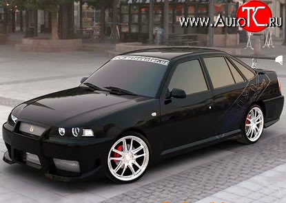 5 949 р. Пороги накладки Zestline Daewoo Nexia дорестайлинг (1995-2008) (Неокрашенные)  с доставкой в г. Пермь