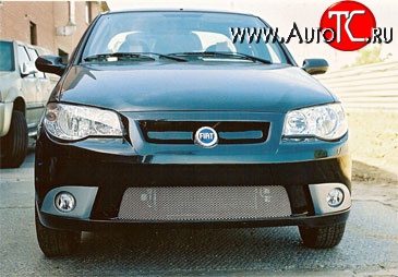 6 649 р. Передний бампер GT Dynamics Fiat Albea 170 седан (2002-2012) (Неокрашенный)  с доставкой в г. Пермь