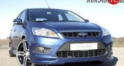 6 599 р. Накладка переднего бампера Loder 1899 Ford Focus 2 седан рестайлинг (2007-2011) (Неокрашенная)  с доставкой в г. Пермь. Увеличить фотографию 2