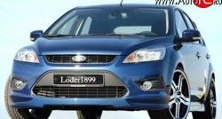 6 599 р. Накладка переднего бампера Loder 1899 Ford Focus 2 седан рестайлинг (2007-2011) (Неокрашенная)  с доставкой в г. Пермь. Увеличить фотографию 3