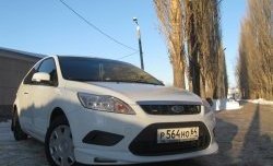 3 149 р. Спортивная юбка переднего бампера AutoTC RS Ford Focus 2 седан рестайлинг (2007-2011) (Неокрашенная)  с доставкой в г. Пермь. Увеличить фотографию 4