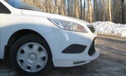 3 149 р. Спортивная юбка переднего бампера AutoTC RS Ford Focus 2 седан рестайлинг (2007-2011) (Неокрашенная)  с доставкой в г. Пермь. Увеличить фотографию 5