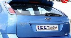 3 249 р. Спойлер ICC Ford Focus 2 хэтчбэк 3 дв. дорестайлинг (2004-2007)  с доставкой в г. Пермь. Увеличить фотографию 2