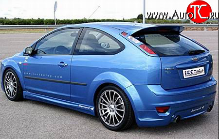 3 249 р. Спойлер ICC Ford Focus 2 хэтчбэк 3 дв. дорестайлинг (2004-2007)  с доставкой в г. Пермь