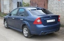 17 999 р. Задний бампер M-VRS Ford Focus 2  седан дорестайлинг (2004-2008) (Неокрашенный)  с доставкой в г. Пермь. Увеличить фотографию 2