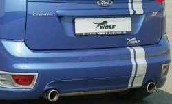 4 199 р. Накладка крышки багажника (лип спойлер) Sport Ford Focus 2 хэтчбэк 5 дв. дорестайлинг (2004-2008) (Неокрашенный)  с доставкой в г. Пермь. Увеличить фотографию 2