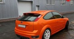 5 699 р. Накладка заднего бампера ST Sport Ford Focus 2 хэтчбэк 3 дв. дорестайлинг (2004-2007) (Неокрашенный)  с доставкой в г. Пермь. Увеличить фотографию 6