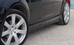 4 649 р. Пороги накладки ICС Ford Focus 2 универсал рестайлинг (2007-2011) (Неокрашенные)  с доставкой в г. Пермь. Увеличить фотографию 2