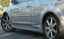 5 899 р. Пороги накладки MaxS  Ford Focus  2 (2004-2011) хэтчбэк 3 дв. дорестайлинг, хэтчбэк 3 дв. рестайлинг (Неокрашенные)  с доставкой в г. Пермь. Увеличить фотографию 2