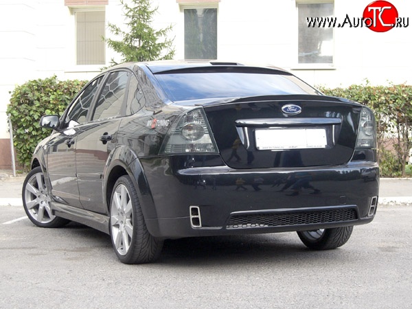 14 299 р. Задний бампер Concept Ford Focus 2  седан дорестайлинг (2004-2008) (Неокрашенный)  с доставкой в г. Пермь