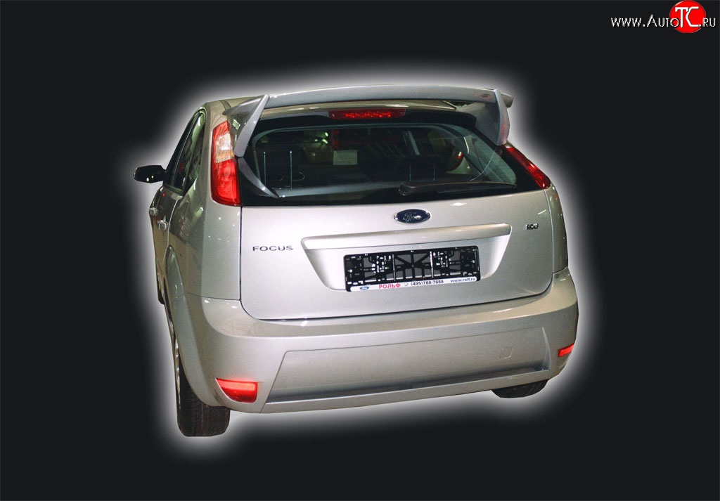 5 799 р. Спойлер GT Dynamics Ford Focus 2 хэтчбэк 3 дв. дорестайлинг (2004-2007) (Неокрашенный)  с доставкой в г. Пермь