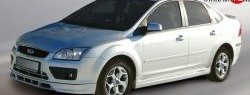 4 999 р. Накладка переднего бампера FT Ford Focus 2 хэтчбэк 3 дв. дорестайлинг (2004-2007) (Неокрашенная)  с доставкой в г. Пермь. Увеличить фотографию 2