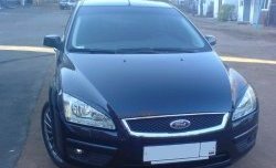 1 149 р. Реснички FF Ford Focus 2 универсал дорестайлинг (2004-2008) (Неокрашенные)  с доставкой в г. Пермь. Увеличить фотографию 2
