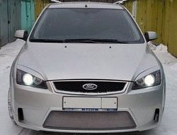 14 299 р. Передний бампер Concept Ford Focus 2 хэтчбэк 3 дв. дорестайлинг (2004-2007) (Неокрашенный)  с доставкой в г. Пермь. Увеличить фотографию 2