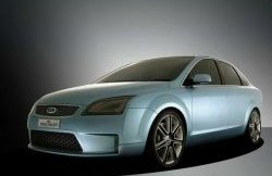 14 299 р. Передний бампер Concept Ford Focus 2 хэтчбэк 3 дв. дорестайлинг (2004-2007) (Неокрашенный)  с доставкой в г. Пермь. Увеличить фотографию 4