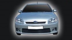 6 499 р. Передний бампер GT Dynamics Ford Focus 2  седан дорестайлинг (2004-2008) (Неокрашенный)  с доставкой в г. Пермь. Увеличить фотографию 2