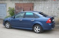 8 349 р. Пороги накладки M-VRS Ford Focus 2 седан рестайлинг (2007-2011) (Неокрашенные)  с доставкой в г. Пермь. Увеличить фотографию 2