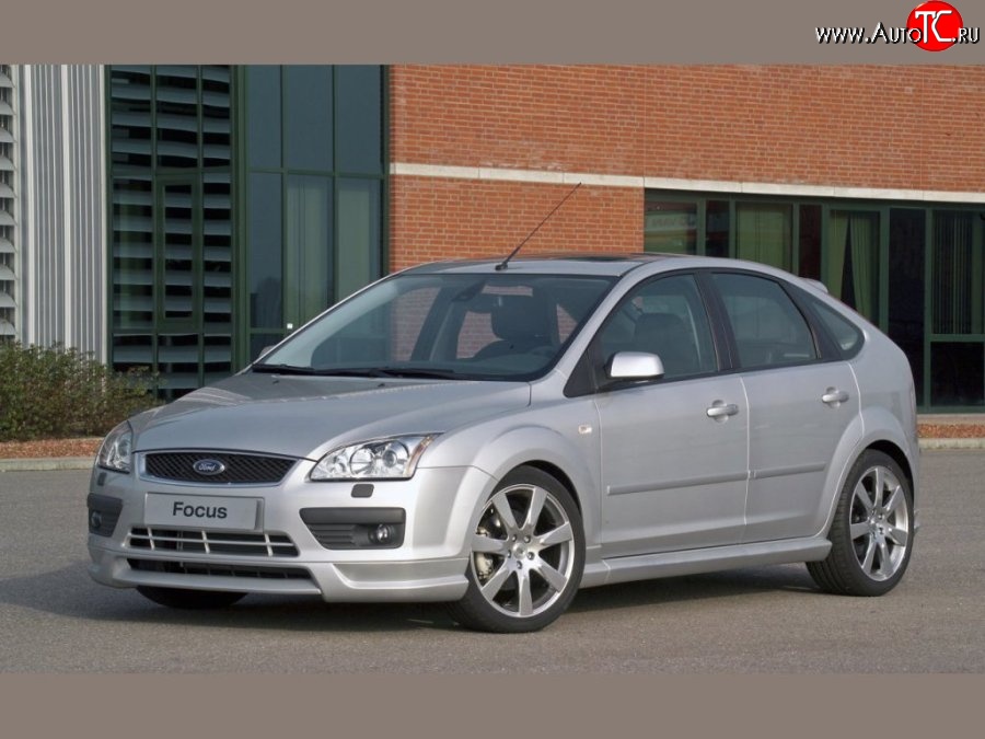 4 999 р. Пороги накладки MS Ford Focus 2 седан рестайлинг (2007-2011) (Неокрашенные)  с доставкой в г. Пермь