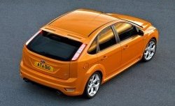 6 999 р. Спойлер ST Ford Focus 2 хэтчбэк 5 дв. дорестайлинг (2004-2008) (Неокрашенный)  с доставкой в г. Пермь. Увеличить фотографию 2