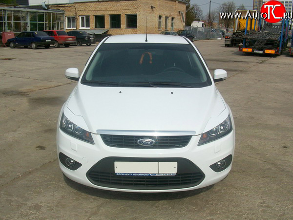 919 р. Реснички Loder 1899 средние N2. Ford Focus 2 седан рестайлинг (2007-2011) (Неокрашенные)  с доставкой в г. Пермь