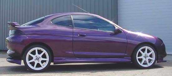 4 399 р. Пороги накладки Sport Ford Puma хэтчбэк 3 дв. (1997-2003)  с доставкой в г. Пермь