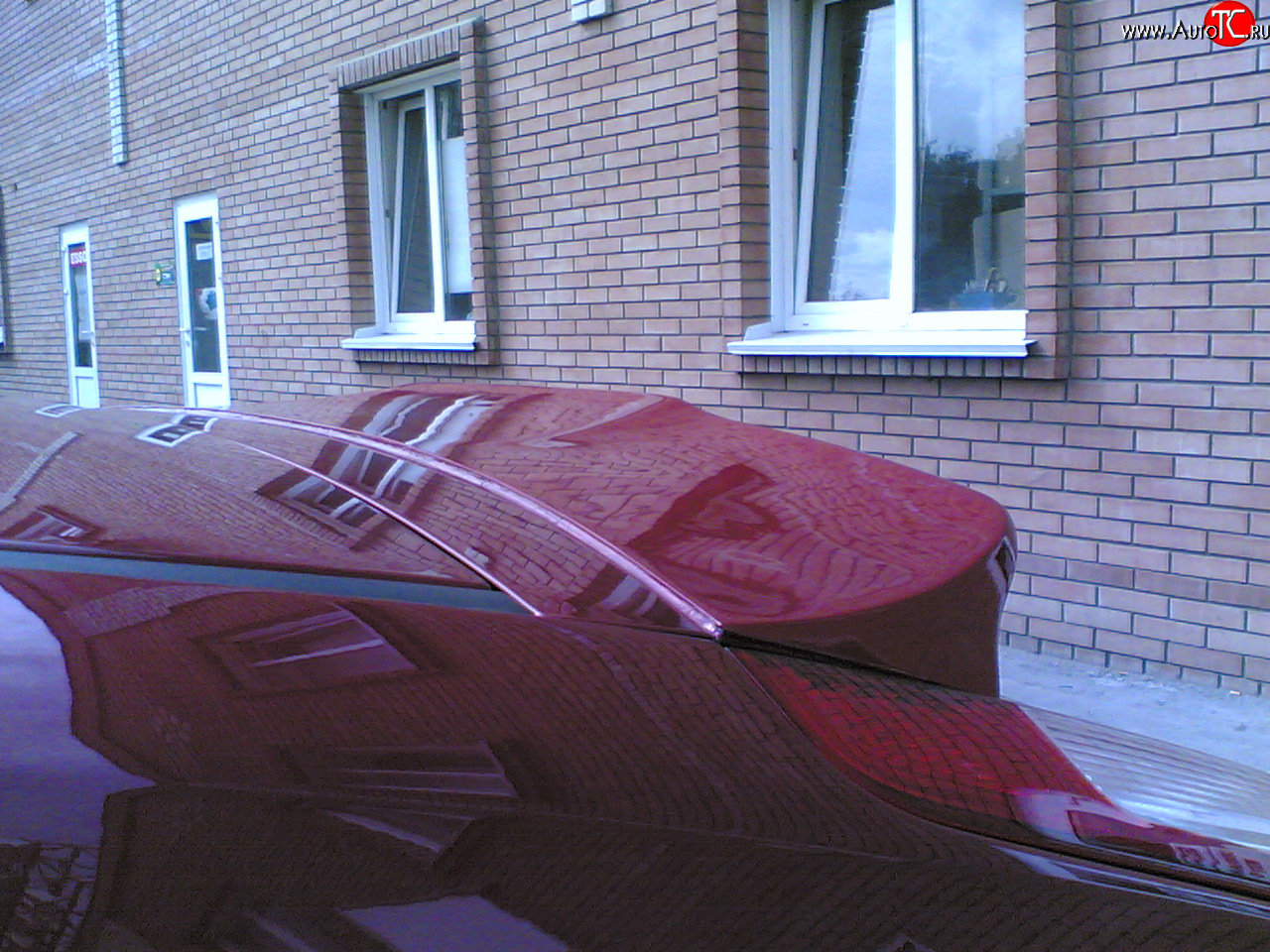 1 799 р. Спойлер Снайпер Ford Focus 2 хэтчбэк 3 дв. дорестайлинг (2004-2007) (Неокрашенный)  с доставкой в г. Пермь