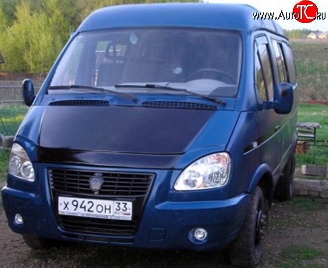 2 749 р. Передний бампер Busnes ГАЗ Баргузин 2217 автобус 2-ой рестайлинг (2010-2025) (Неокрашенный)  с доставкой в г. Пермь