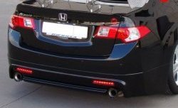 9 399 р. Юбка заднего бампера MUGEN Honda Accord 8 CU седан дорестайлинг (2008-2011) (Неокрашенная)  с доставкой в г. Пермь. Увеличить фотографию 2