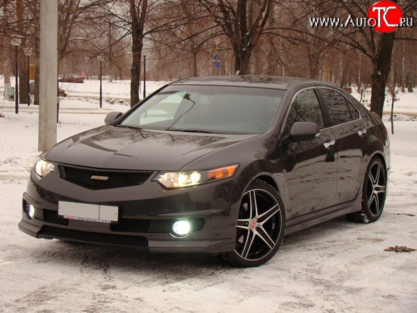 27 799 р. Передний бампер MUGEN Honda Accord 8 CU седан дорестайлинг (2008-2011) (Неокрашенный)  с доставкой в г. Пермь