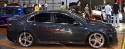 Пороги накладки Mugen Style дорестайлинг Honda Accord  7 CL (2002-2005) седан дорестайлинг