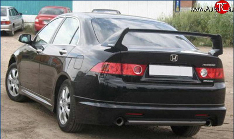 7 799 р. Антикрыло Mugen Style  Honda Accord  7 CL (2002-2005) седан дорестайлинг (Неокрашенный)  с доставкой в г. Пермь