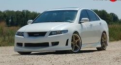 5 899 р. Пороги накладки Mugen Style дорестайлинг  Honda Accord  7 CL (2002-2005) седан дорестайлинг (Неокрашенные)  с доставкой в г. Пермь. Увеличить фотографию 2