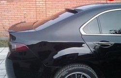 5 099 р. Накладка крышки багажника Elegance (липспойлер) Honda Accord 8 CU седан дорестайлинг (2008-2011) (Неокрашенный)  с доставкой в г. Пермь. Увеличить фотографию 4