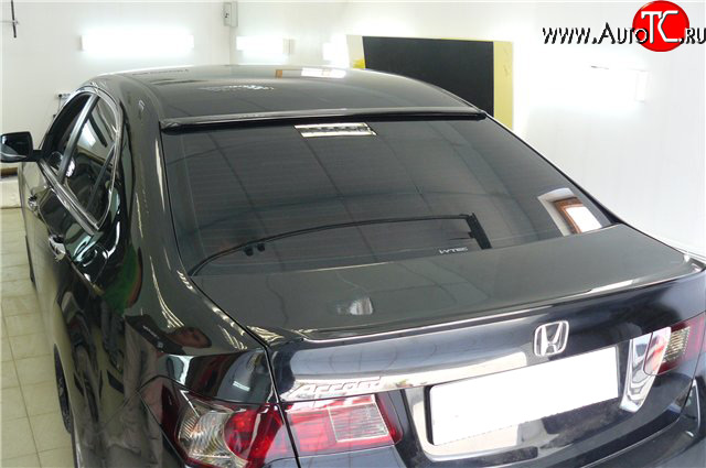 5 099 р. Накладка крышки багажника Elegance (липспойлер) Honda Accord 8 CU седан дорестайлинг (2008-2011) (Неокрашенный)  с доставкой в г. Пермь