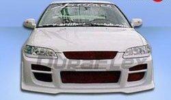 7 049 р. Передний бампер Duraflex для американской версии автомобиля Honda Accord 6 CF седан дорестайлинг (1997-2000)  с доставкой в г. Пермь. Увеличить фотографию 2