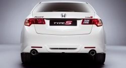 Накладка заднего бампера Type-S Honda Accord  8 CU (2008-2011) седан дорестайлинг