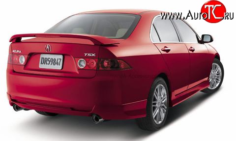 4 699 р. Спойлер Type-s со стоп сигналом  Honda Accord  7 CL (2002-2005) седан дорестайлинг (Неокрашенный)  с доставкой в г. Пермь