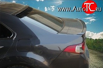 4 199 р. Накладка Elegance Light на заднее лобовое стекло автомобиля  Honda Accord  8 CU (2008-2011) седан дорестайлинг (Неокрашенный)  с доставкой в г. Пермь