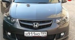 899 р. Реснички GT-Evolution V1 Honda Accord 8 CU седан дорестайлинг (2008-2011) (Неокрашенные)  с доставкой в г. Пермь. Увеличить фотографию 2