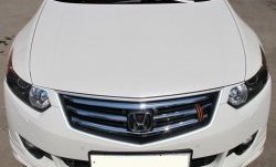 749 р. Реснички GT-Evolution V2 Honda Accord 8 CU седан дорестайлинг (2008-2011) (Неокрашенные)  с доставкой в г. Пермь. Увеличить фотографию 2