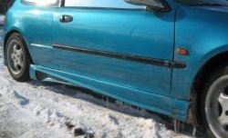 3 449 р. Пороги накладки R-Style Honda Civic EG седан (1992-1995)  с доставкой в г. Пермь. Увеличить фотографию 2