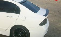 3 899 р. Козырёк на заднее лобовое стекло Mugen Style  Honda Civic  FD (2005-2011) седан дорестайлинг, седан рестайлинг (Неокрашенный)  с доставкой в г. Пермь. Увеличить фотографию 5