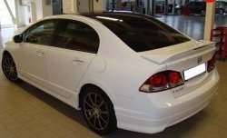 3 699 р. Спойлер Sport  Honda Civic  FD (2005-2011) седан дорестайлинг, седан рестайлинг (Неокрашенный)  с доставкой в г. Пермь. Увеличить фотографию 2