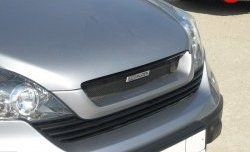4 699 р. Решётка радиатора Mugen Style Honda CR-V RE1,RE2,RE3,RE4,RE5,RE7 дорестайлинг (2007-2010) (Неокрашенная)  с доставкой в г. Пермь. Увеличить фотографию 3