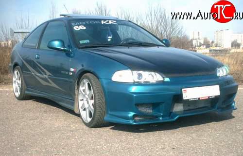 4 249 р. Передний бампер Honda Civic EG седан (1992-1995)  с доставкой в г. Пермь